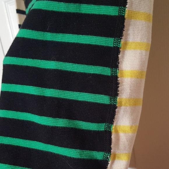 J. Crew Waffle Knit Stripe Long Sleeve Top - Picture 5 of 8